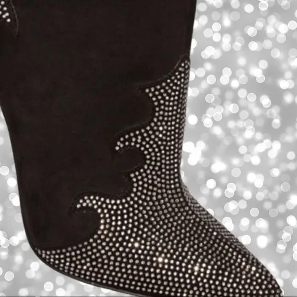 Just Fab beautiful  black 5” stilettos Nwot - Picture 4 of 13